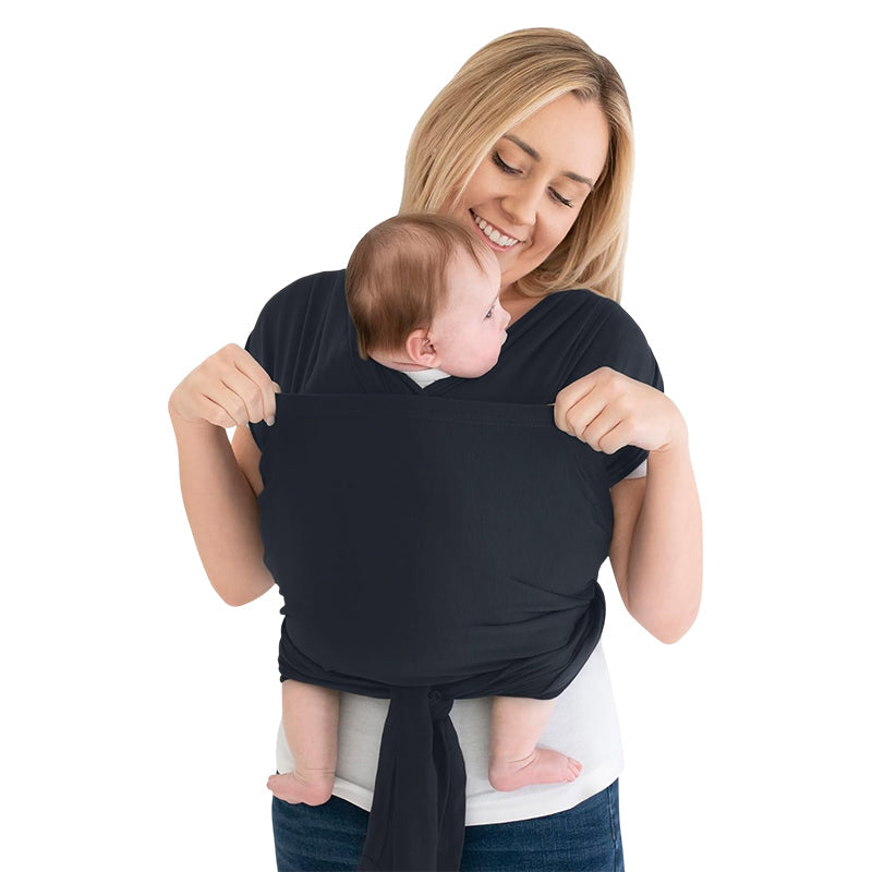 Adjustable Baby Sling with Cross-Strap Design for Posture and Support