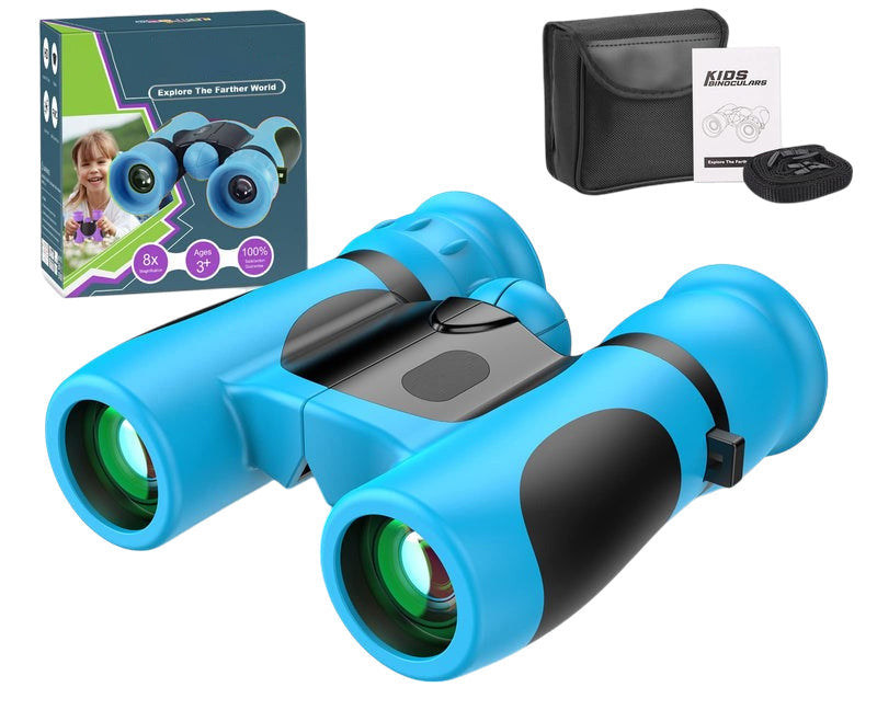 Kids Binoculars 8X21 Compact 3+ Years, Outdoor Exploration