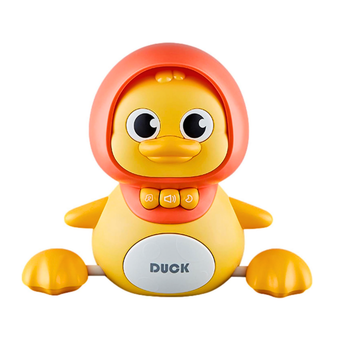 Crawling Duck Toy Music, LED Night Light, Sounds - Magnetic Ducklings