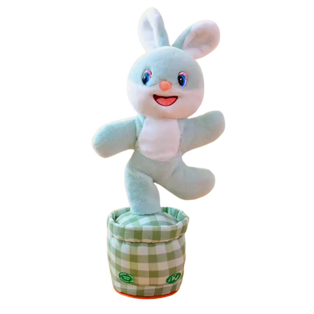 Interactive Dancing Plush – Repeating, Talking, Singing Rabbit or Cow
