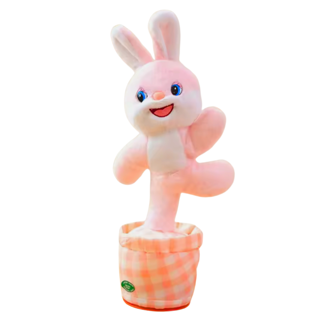 Interactive Dancing Plush – Repeating, Talking, Singing Rabbit or Cow