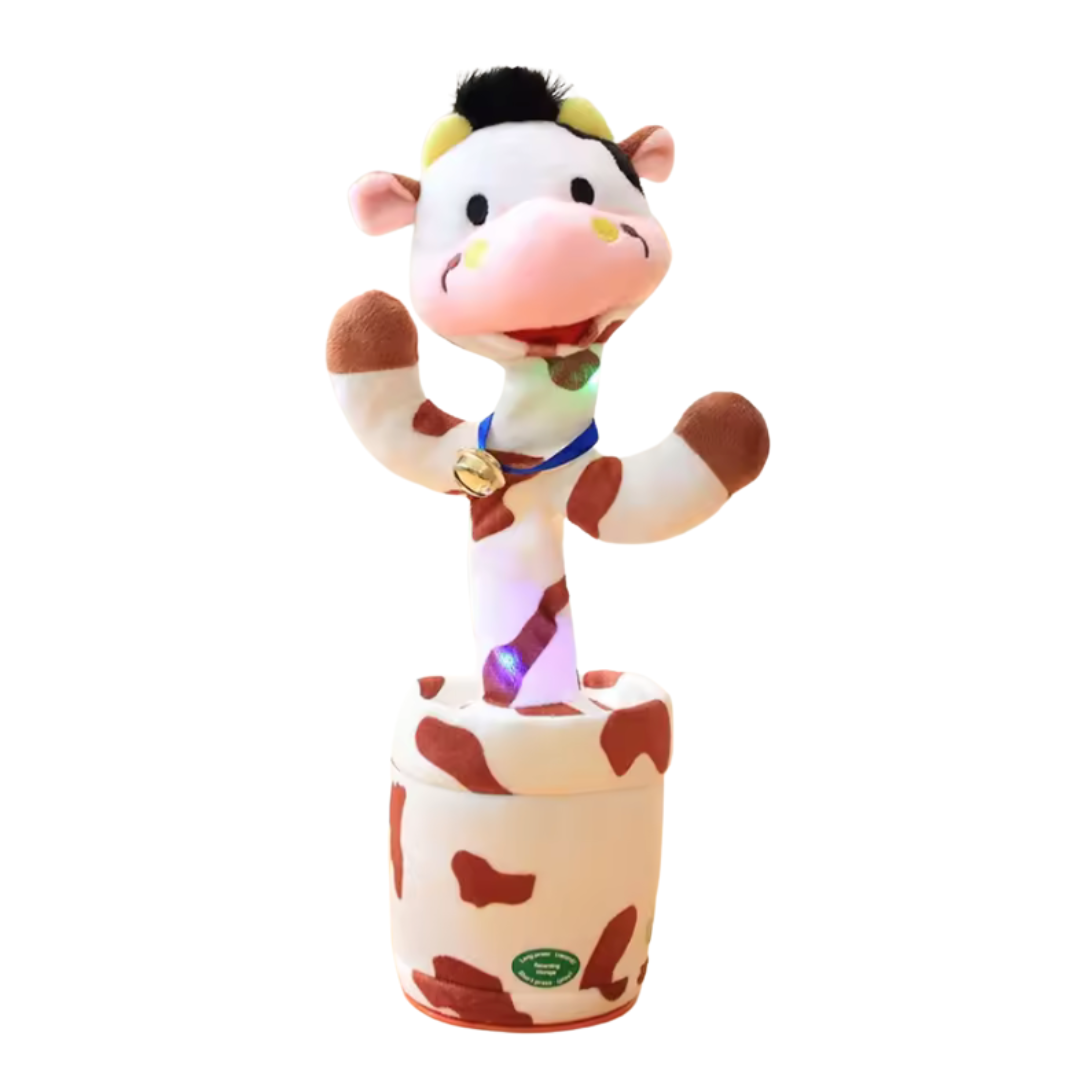 Interactive Dancing Plush – Repeating, Talking, Singing Rabbit or Cow