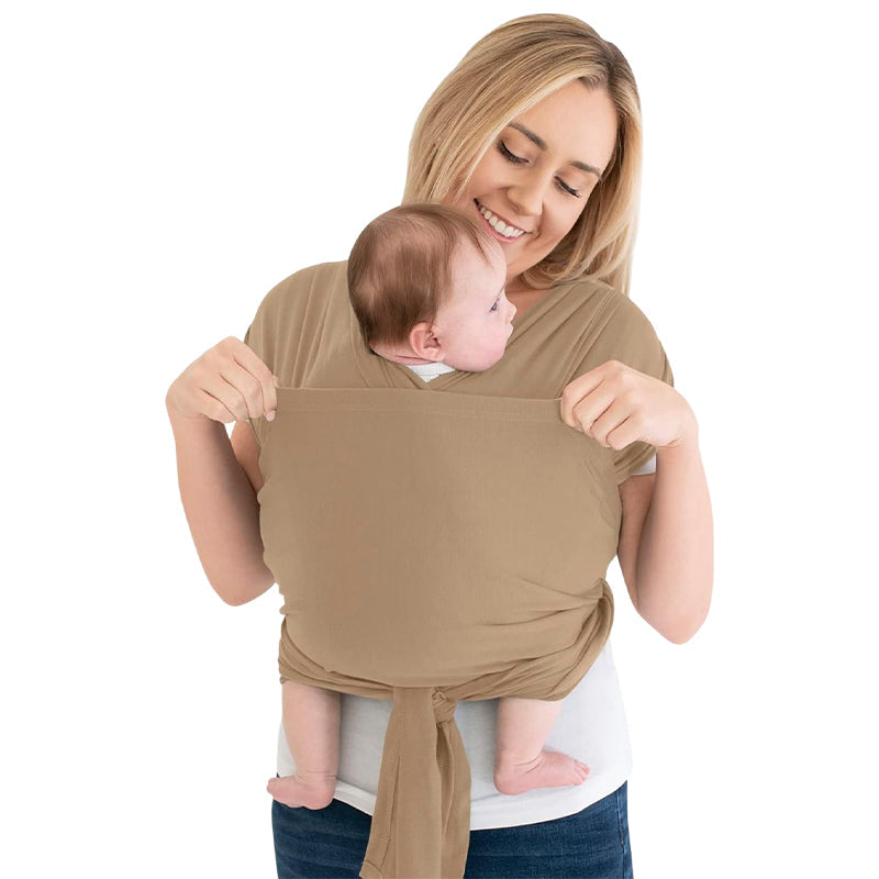 Adjustable Baby Sling with Cross-Strap Design for Posture and Support