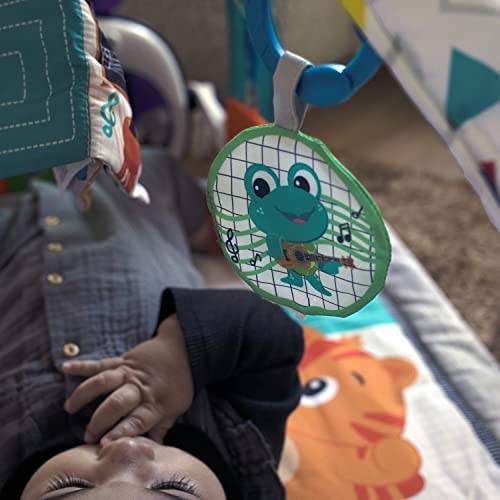 4-in-1 Baby Gym with Piano, 7 Toys, Music and Light Play Mat