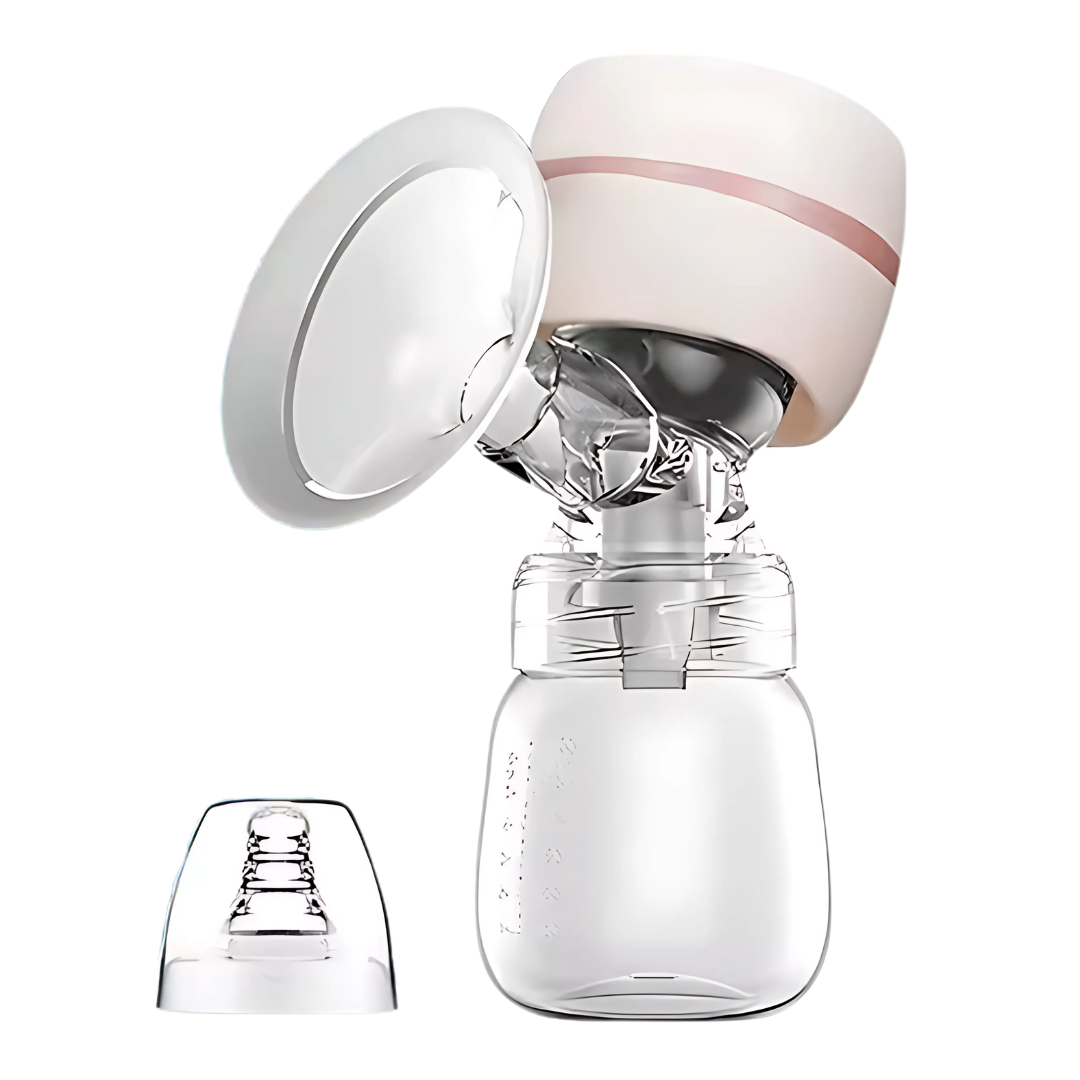 Portable Electric Breast Pump with 360° Fit, LED Display, USB Power
