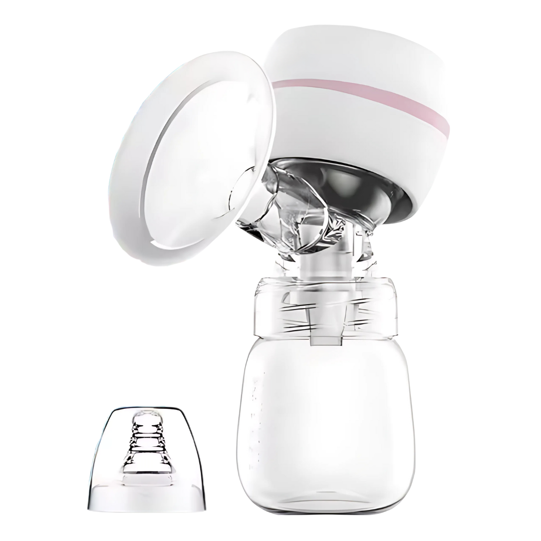 Portable Electric Breast Pump with 360° Fit, LED Display, USB Power