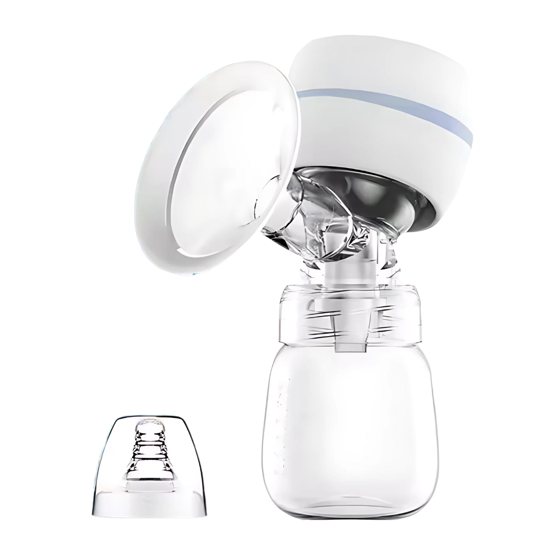 Portable Electric Breast Pump with 360° Fit, LED Display, USB Power