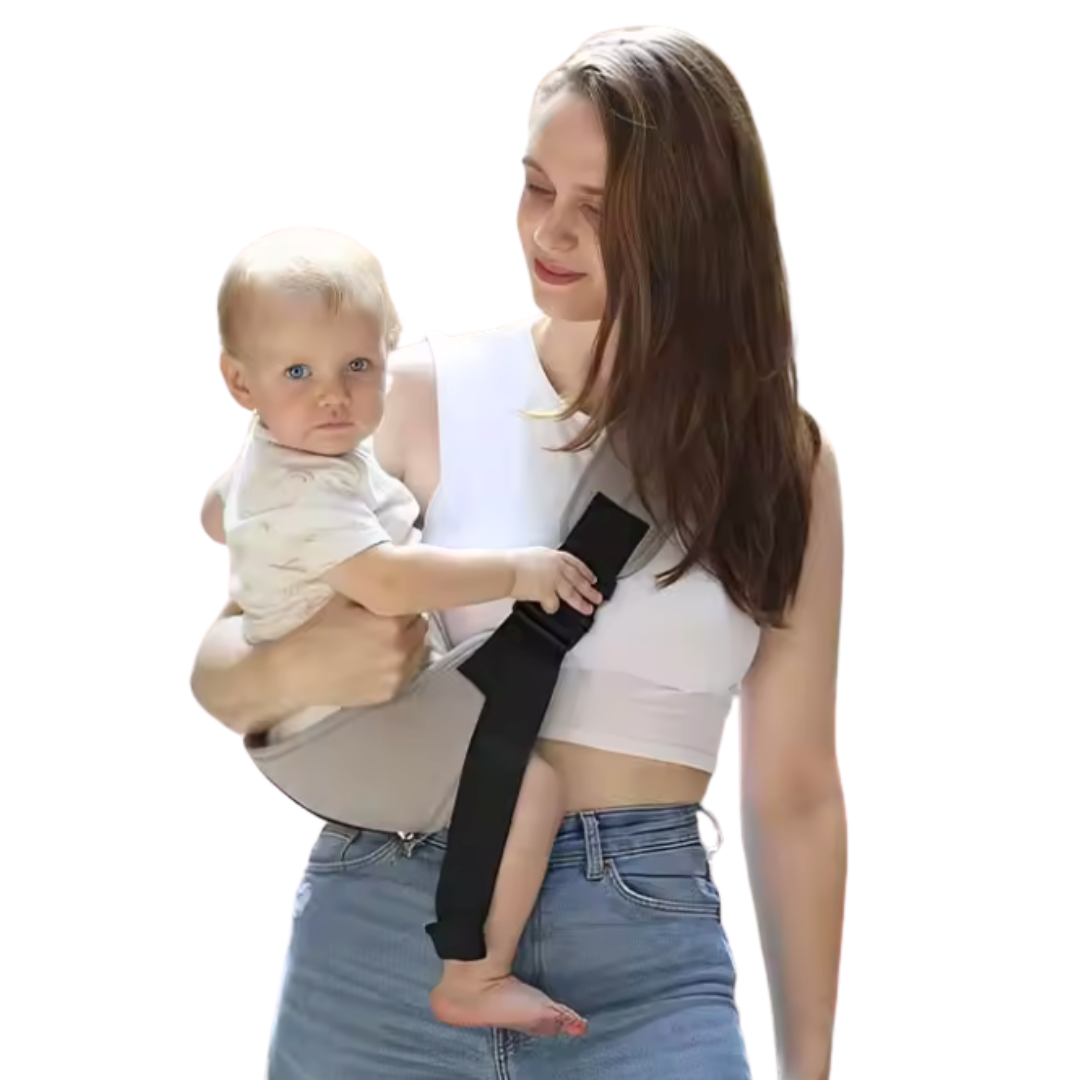 Soft Newborn Baby Carrier with M-Seat and Adjustable Waist Strap