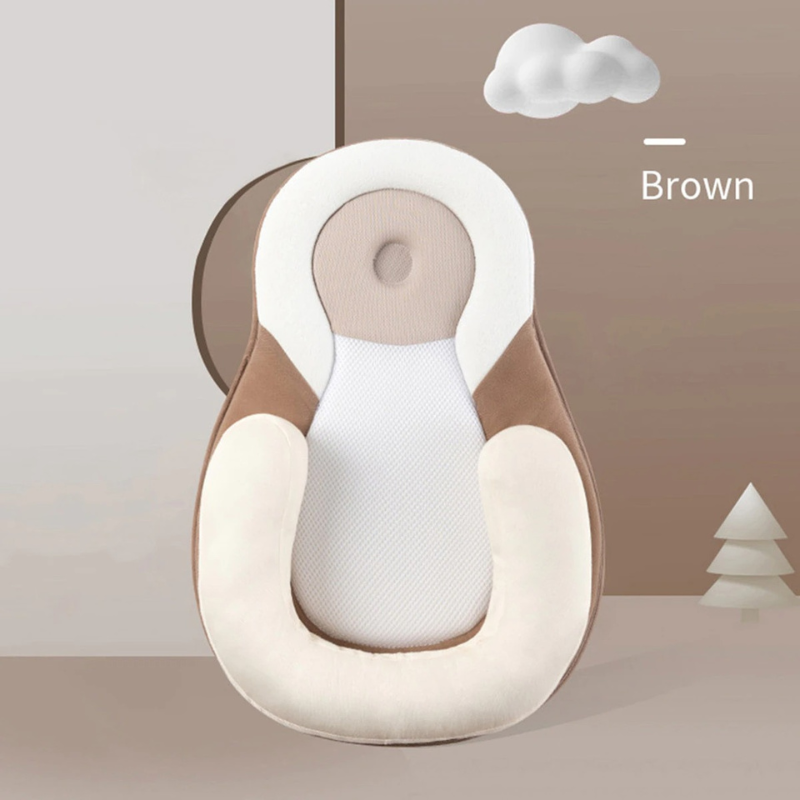 Ergonomic Baby Lounger With Flat Base For Awake-Time Support