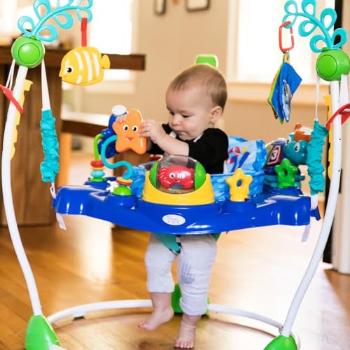 Neptune Ocean Jumper with 360° Swivel, 4 Heights, Removable Toys