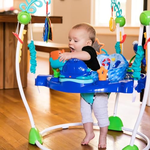 Neptune Ocean Jumper with 360° Swivel, 4 Heights, Removable Toys