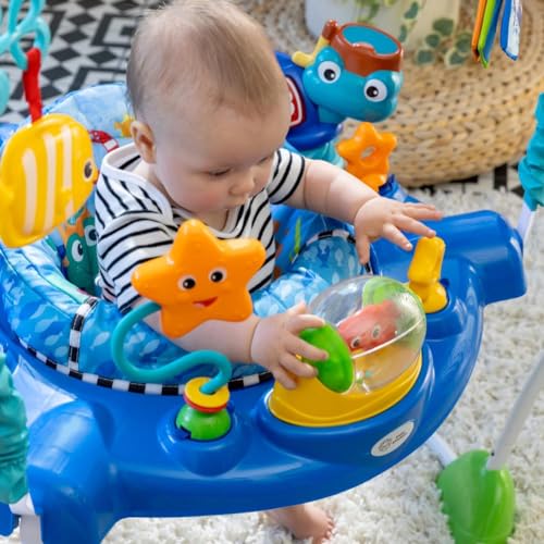 Neptune Ocean Jumper with 360° Swivel, 4 Heights, Removable Toys