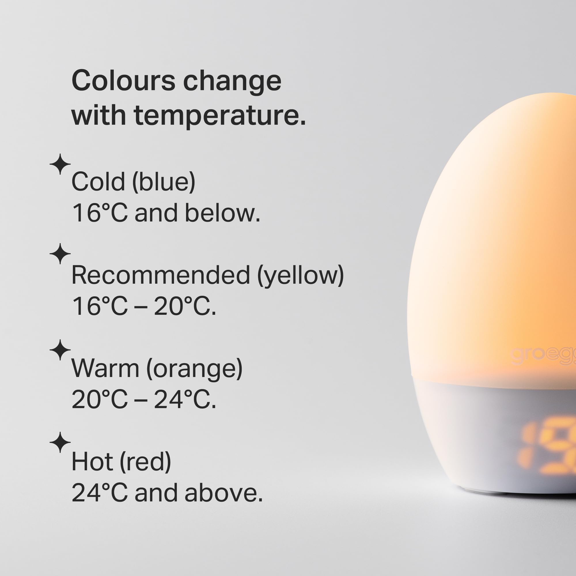 Multifunctional Silicone Night Light with Thermometer & USB Power