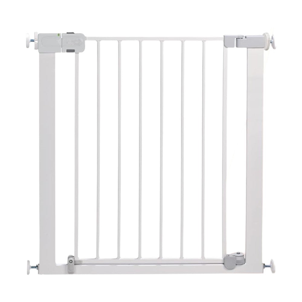 Auto-Closing Baby Gate – One-Hand Operation, Pressure-Mounted