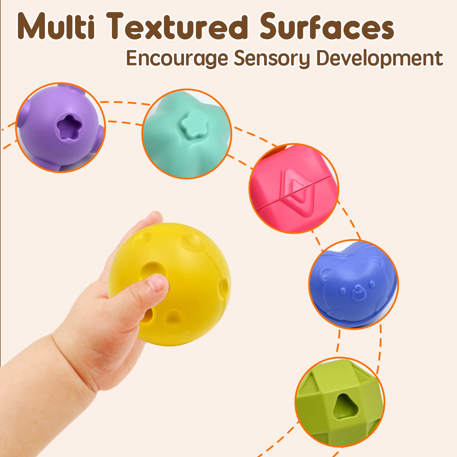 Baby Educational Toy 7-in-1, Activity Cube for 18-36 Months