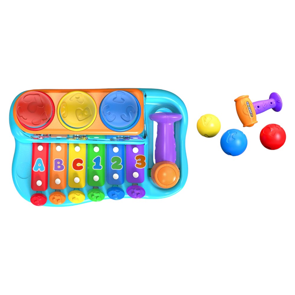 Baby Musical Toy – Light-Up Xylophone & Keyboard for Toddlers