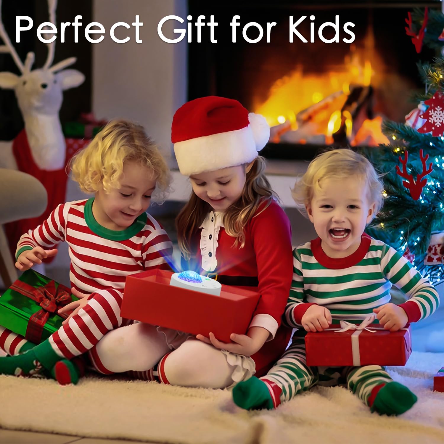 Starry Sky Projector with 14 Light Modes & White Noise for Bedroom