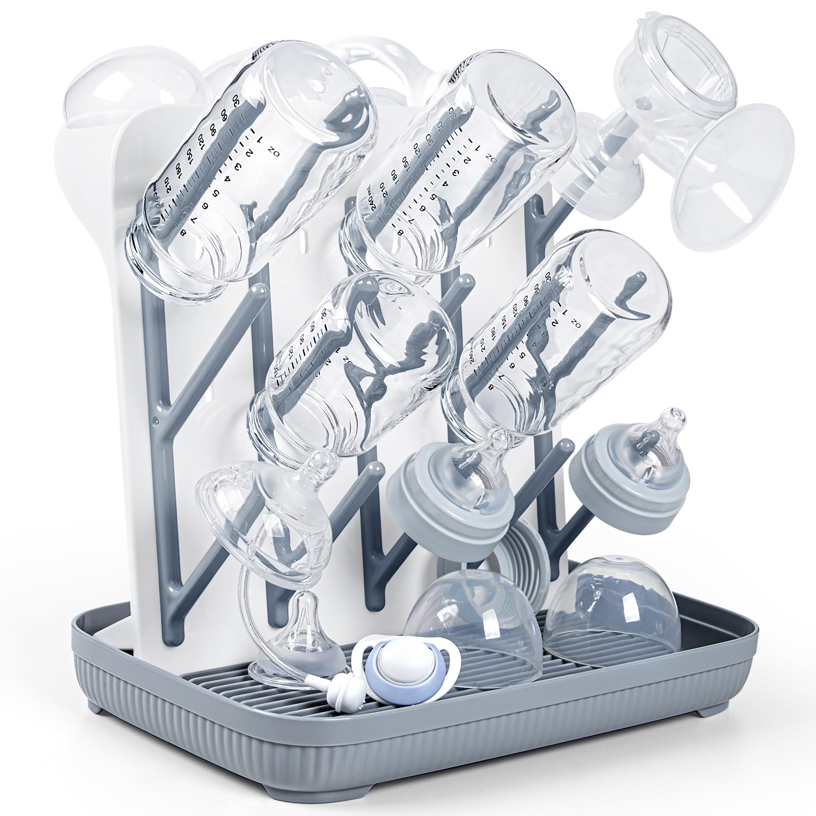 Vertical Baby Bottle Drying Rack Stand for Bottles & Pump Parts