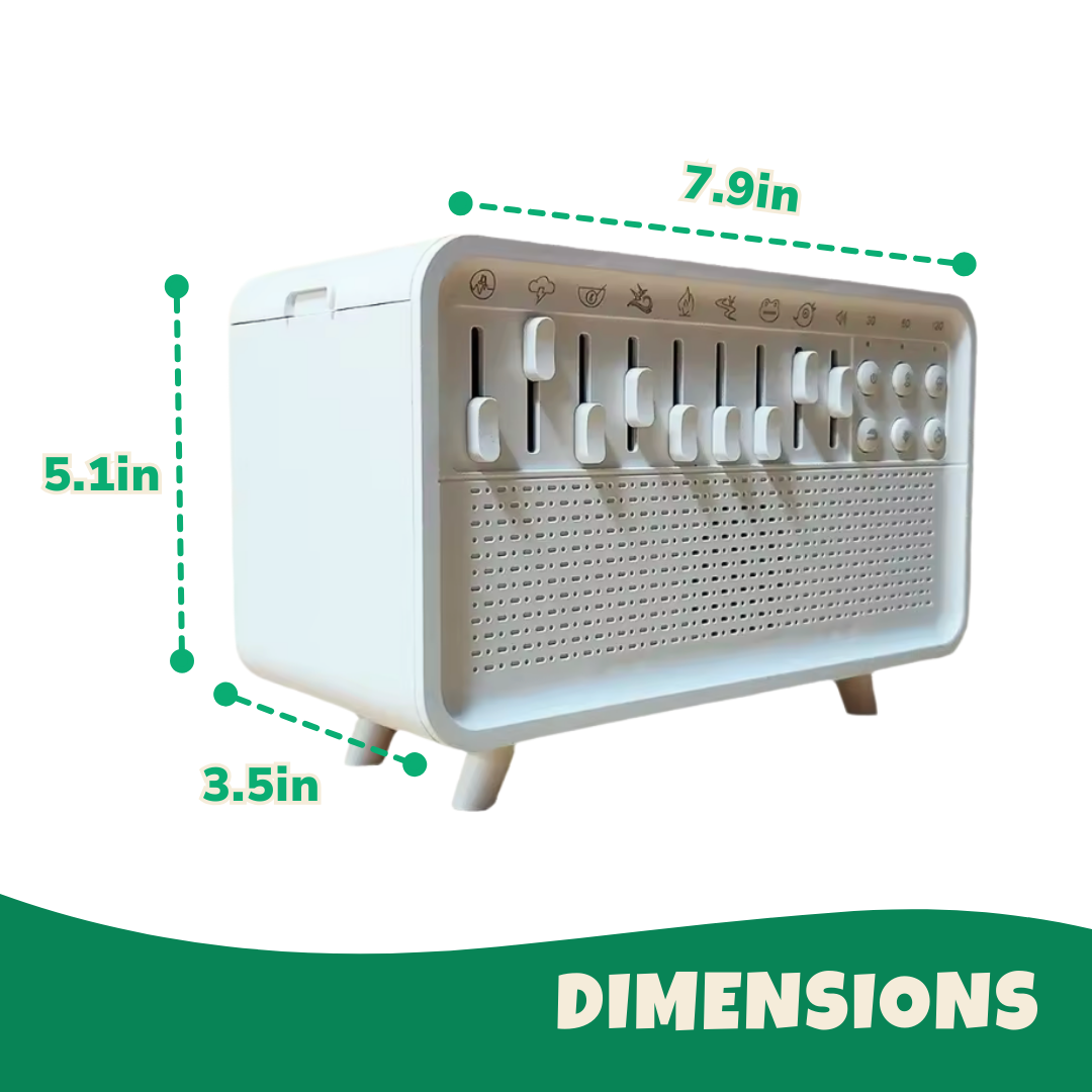 White Noise Machine, Night Light Humidifier and Essential Oil Diffuser