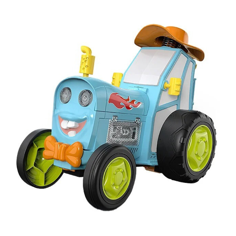 Remote Control Jumping Stunt Car – RC Car with Lights and Music