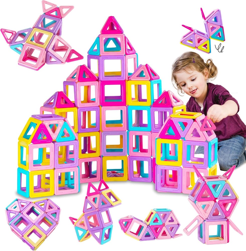 48pcs Magnetic Building Blocks Toy for Kids Educational Playset