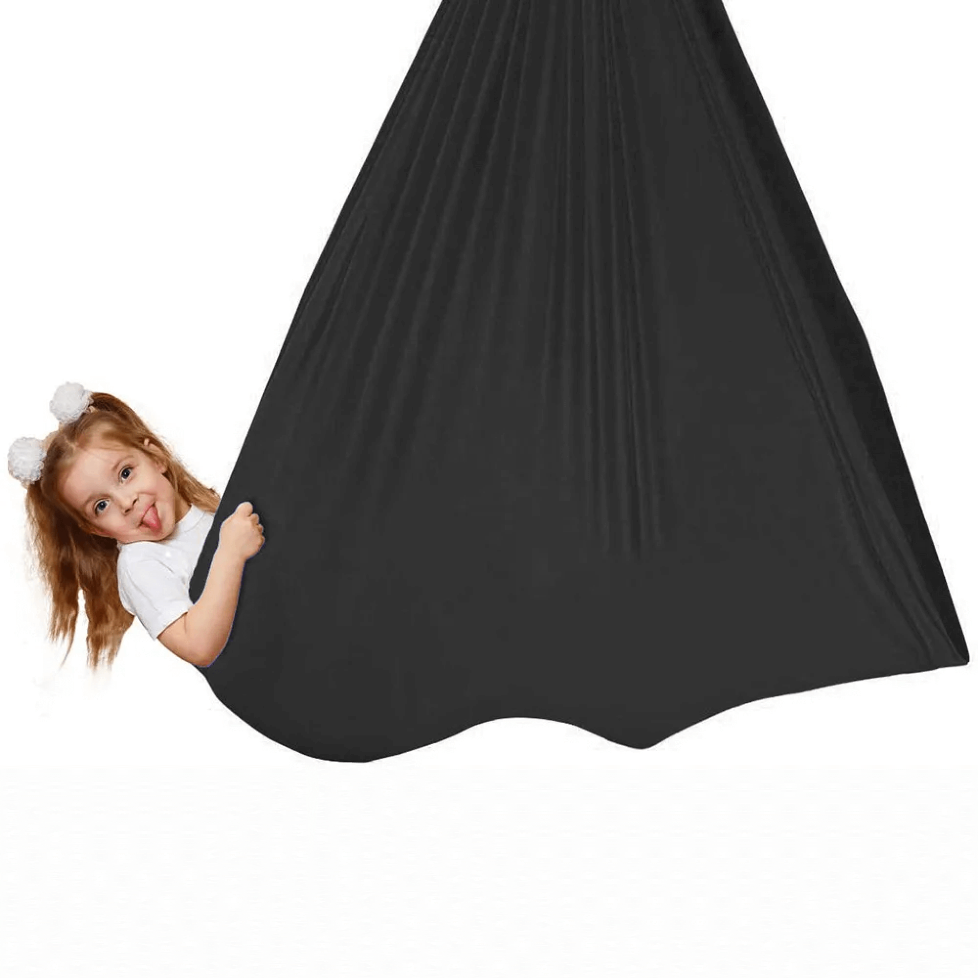 Flexible Fabric Hammock Swing for Kids and Adults – Indoor Outdoor Use