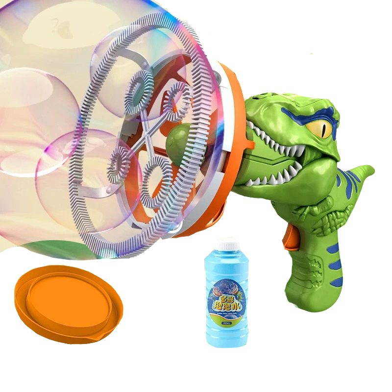 Dinosaur Bubble Blaster for Kids, 1000 Bubbles per Minute Lightweight
