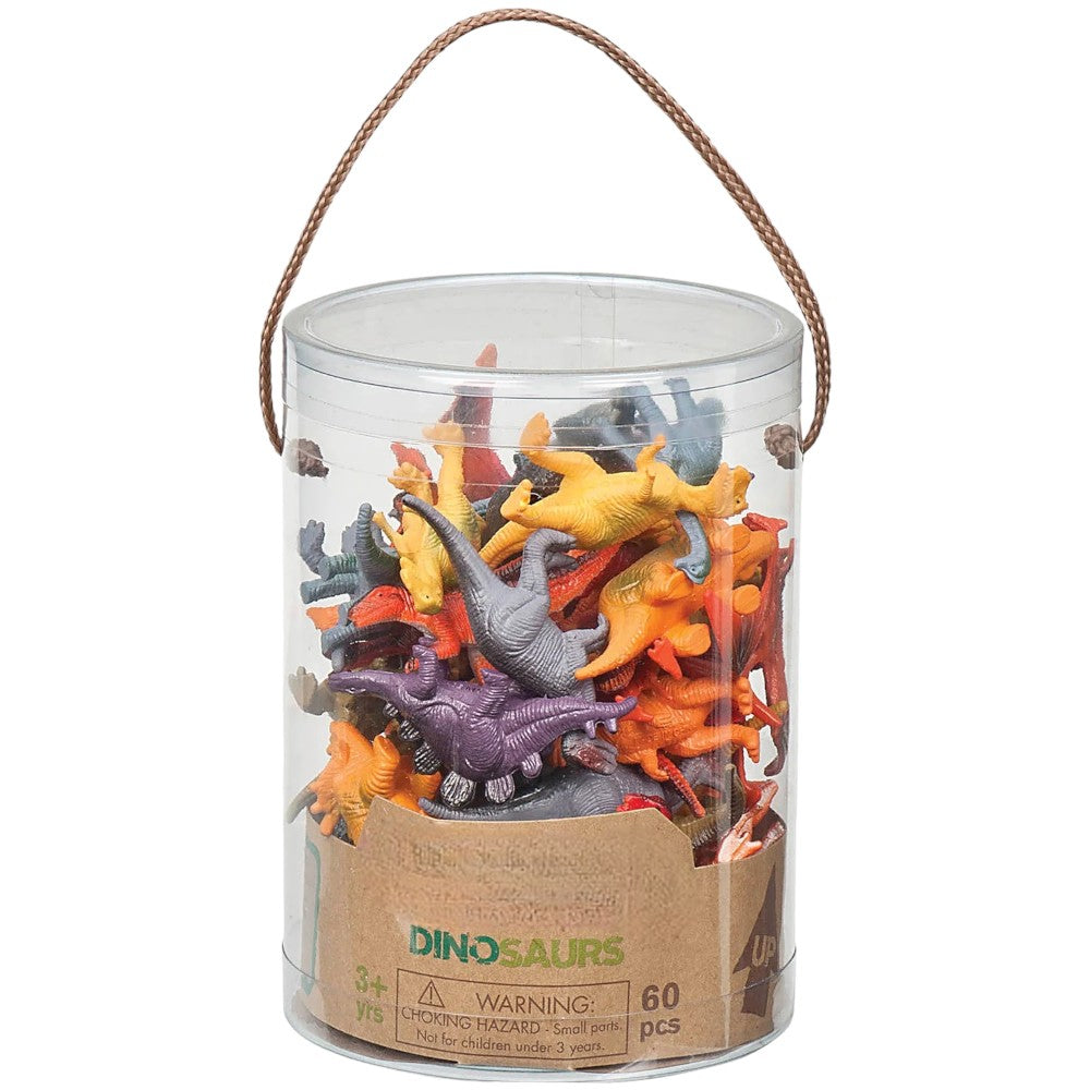 Dinosaur Figurines - Explore Prehistoric Worlds in Miniature Set of 60