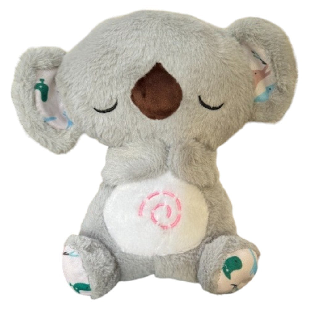 Breathing Koala Cuddly Plush, Soothing Stuffed Animal for Babies