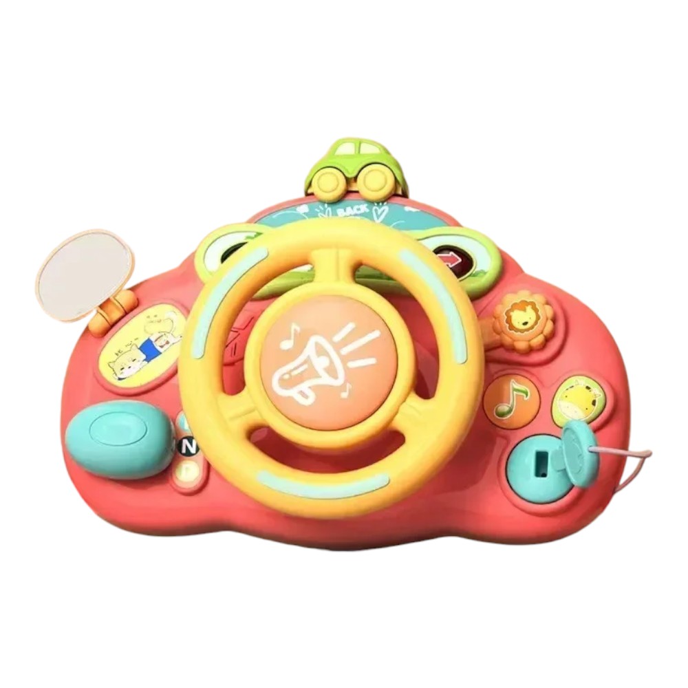 Interactive Toddler Steering Toy with Lights & Sounds