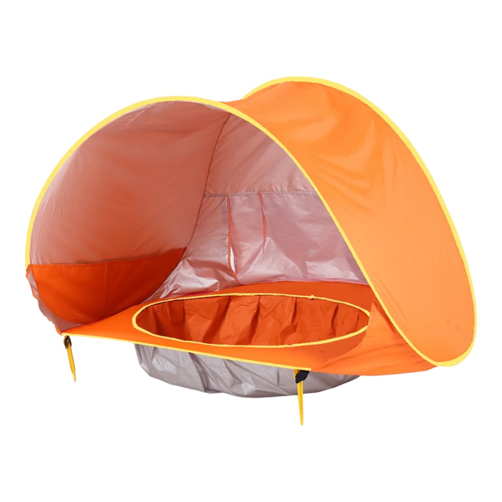 Baby Beach Tent with Mini Pool – Pop-Up Sun Shelter in 3 Colors