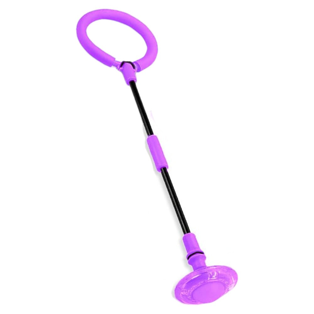 LED Ankle Skip Ball – Foldable Fitness Toy for Kids & Adults