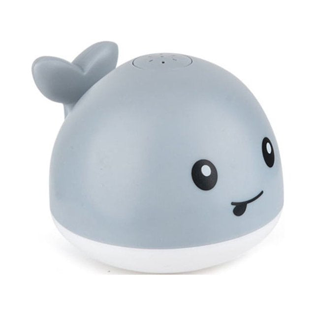 Rechargeable Whale Bath Toy, Sprays Water and Glows in Tub