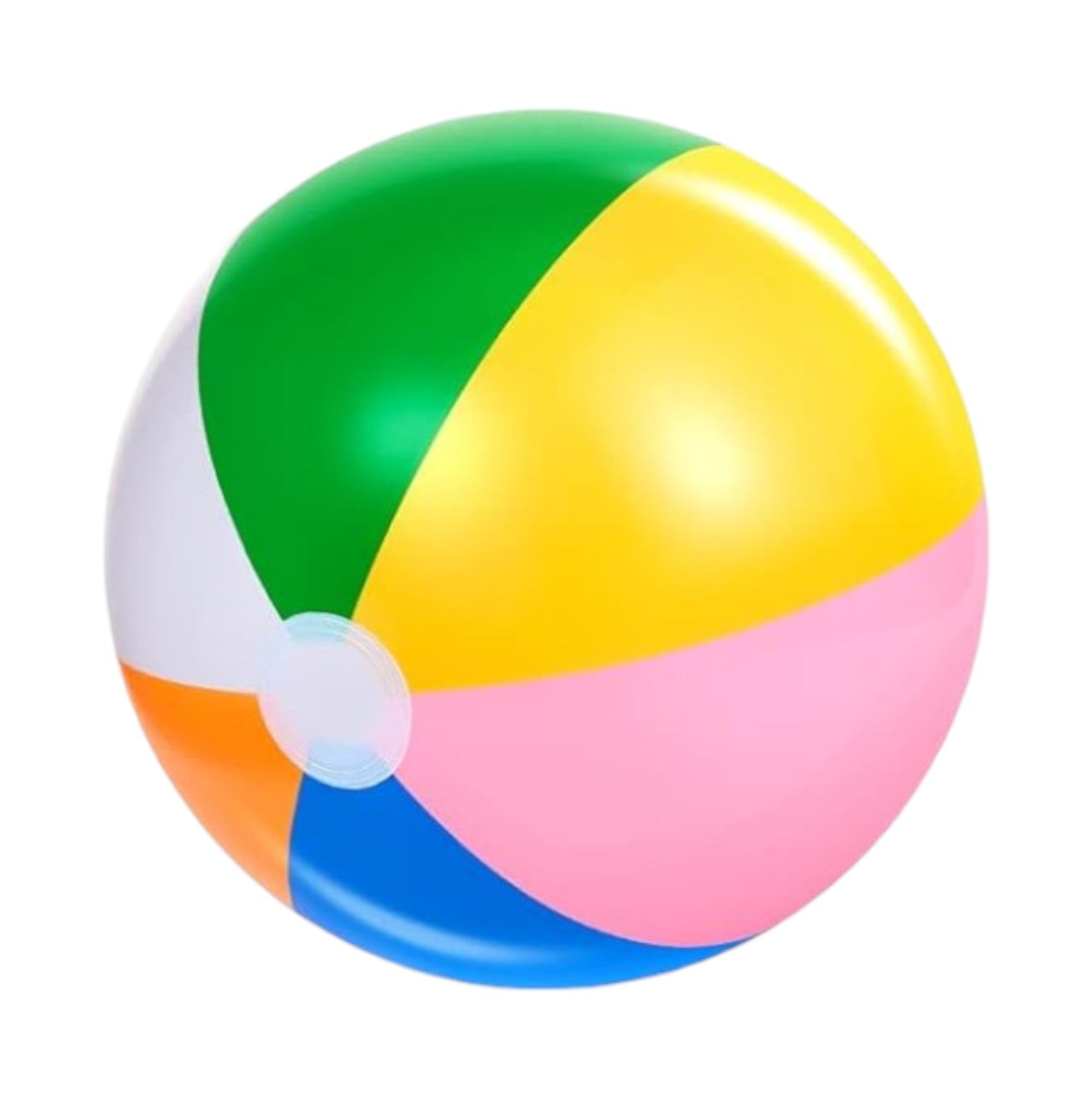 60cm Inflatable Beach Balls, 5 Pack Multicolor Set