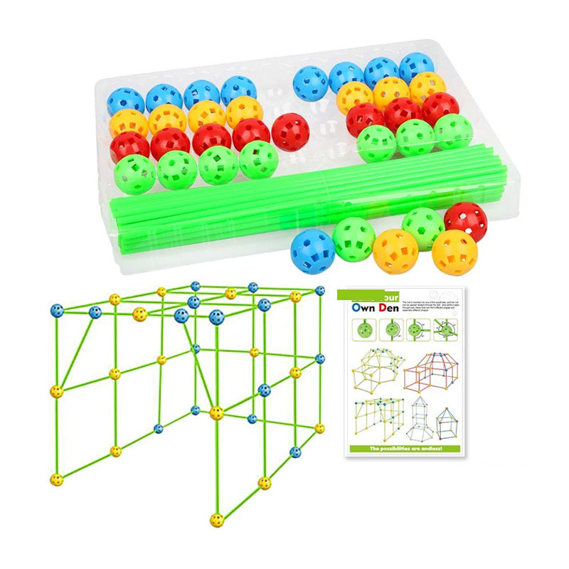 Modular Indoor & Outdoor Playhouse with Customizable Panels