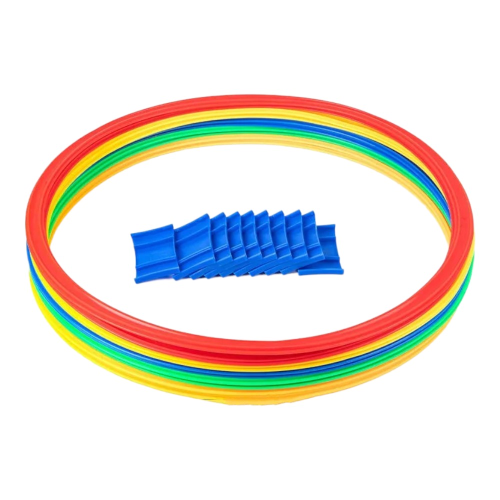 Modular Interlocking Hoops/Boomerang for Custom Play