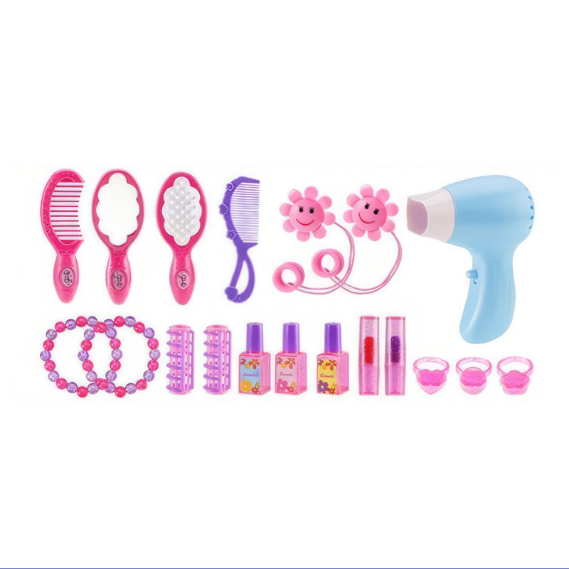 Princess Makeup Toy Set with Mirror, Chair, Accessories