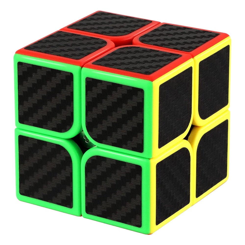 Carbon Fiber Rubik’s Cube Set for Every Skill Level 2x2, 3x3, 4x4, 5x5