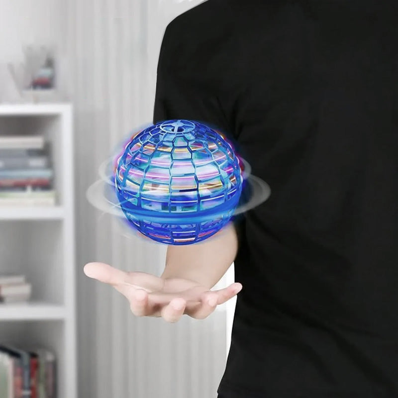 Motion Controlled Hover Ball Drone Led Lights Usb Rechargeable