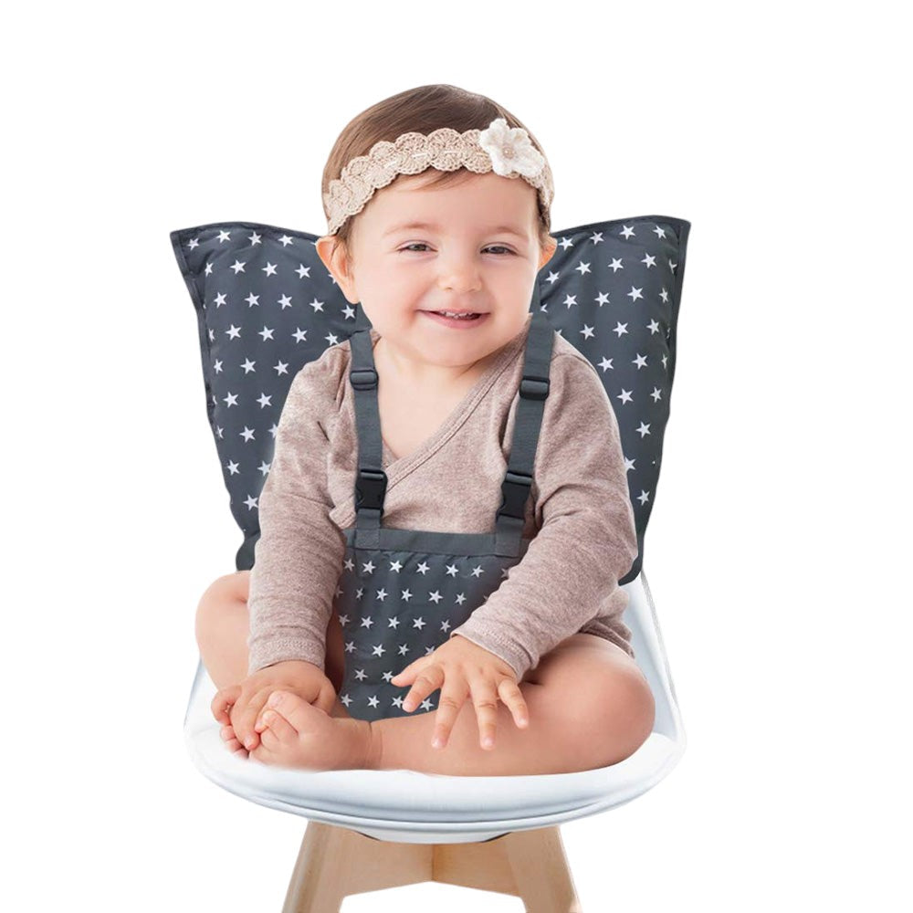 Baby Chair Harness, Foldable Seat Cover with Adjustable Straps
