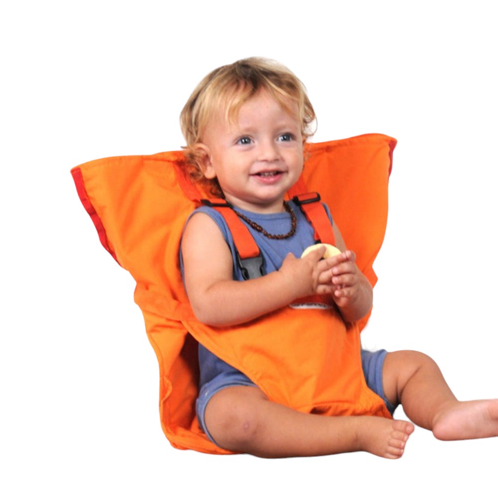 Baby Chair Harness, Foldable Seat Cover with Adjustable Straps