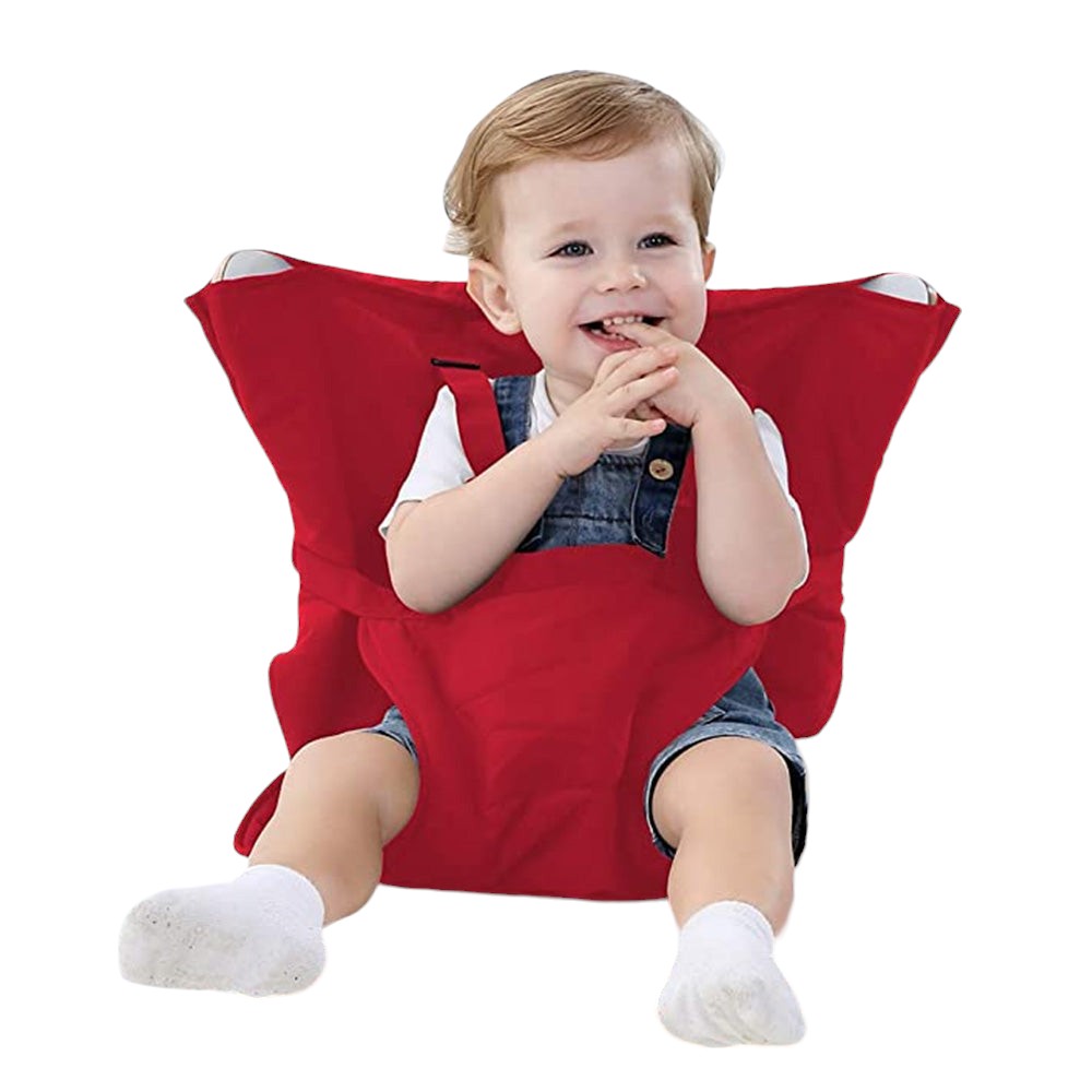 Baby Chair Harness, Foldable Seat Cover with Adjustable Straps