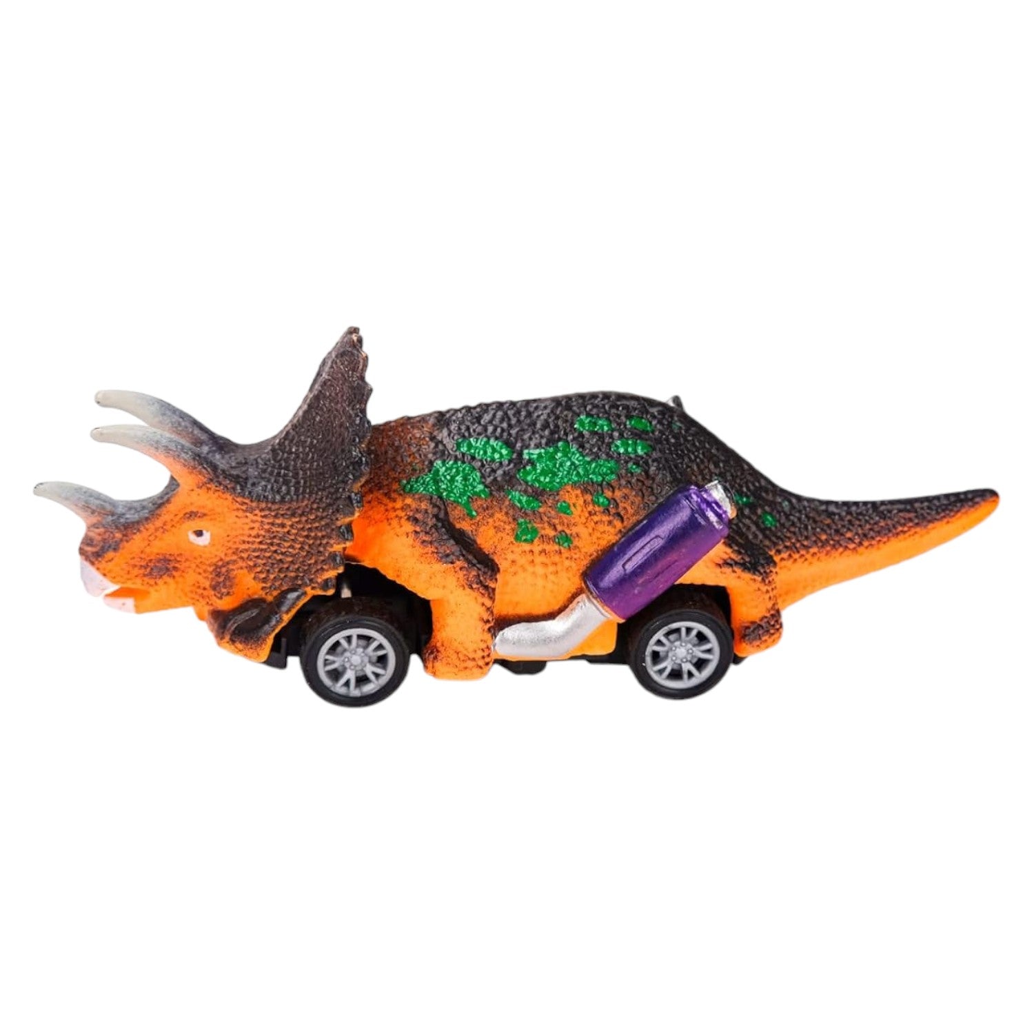 Dinosaur Pull Back Trucks 6 Pack Toy Cars for Kids Ages 3-5