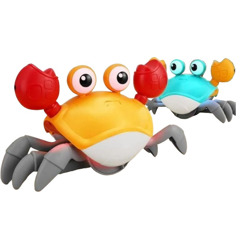 Motion-Sensing Crawling Crab – LED Lights, Music & USB Rechargeable