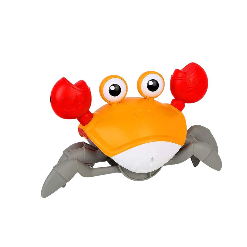Motion-Sensing Crawling Crab – LED Lights, Music & USB Rechargeable