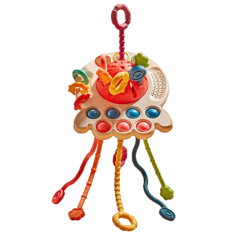 Sensory Toy 1 Year, Fine Motor Skills, 6-18 Months Multicolor