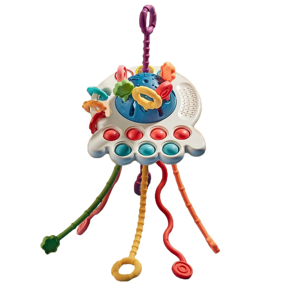 Sensory Toy 1 Year, Fine Motor Skills, 6-18 Months Multicolor