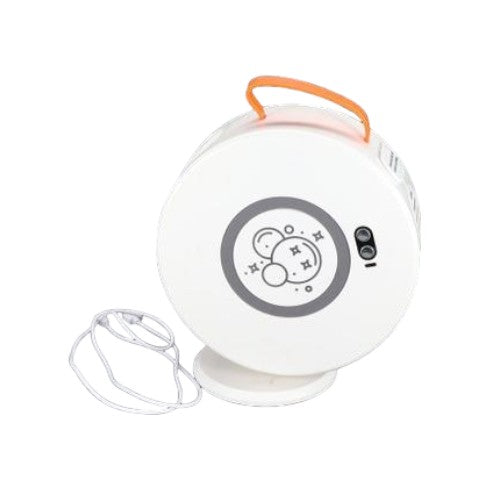 USB Rechargeable 360° Rotating Bubble Machine with Removable Tank