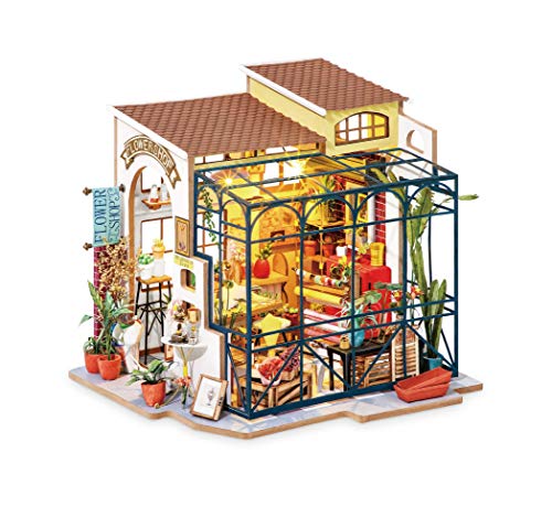 Miniature house Kit with Furniture DIY Gift for Adults and Kids