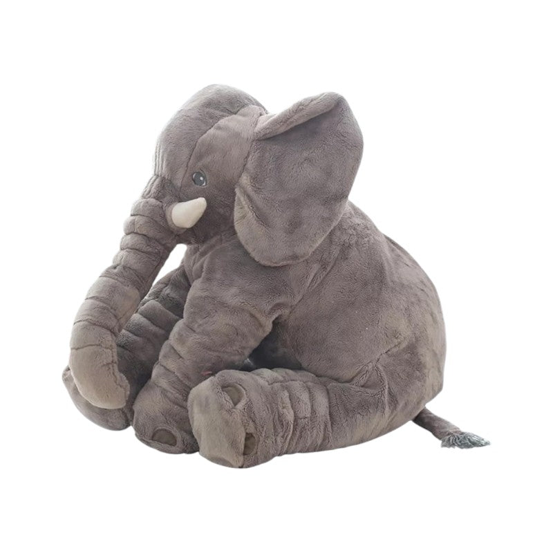 Elephant Plush Toy 23.6 inch Soft Cotton Pillow for Kids in 4 Colors